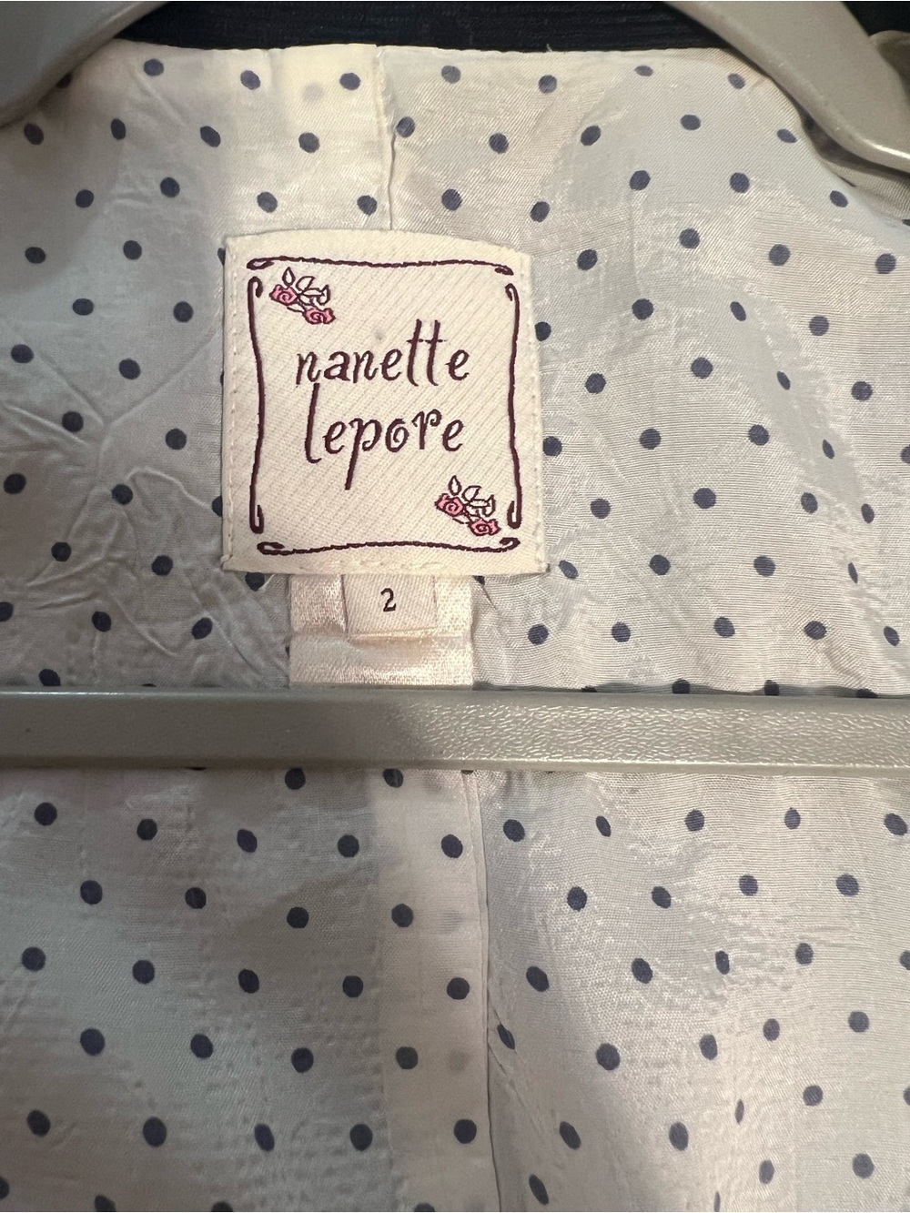 Nanette Lepore vintage cropped blazer
